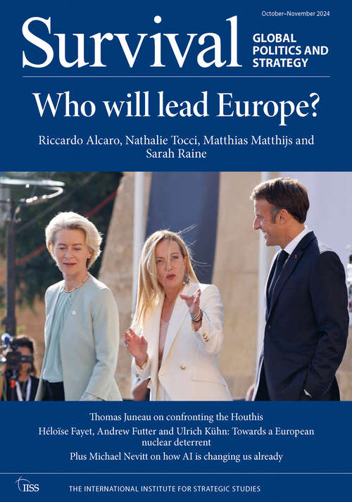Book cover of Survival: October–November 2024