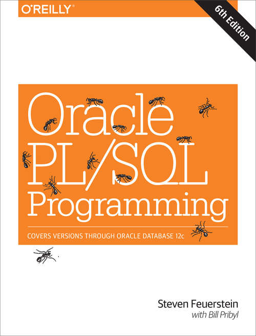 Book cover of Oracle PL/SQL Programming