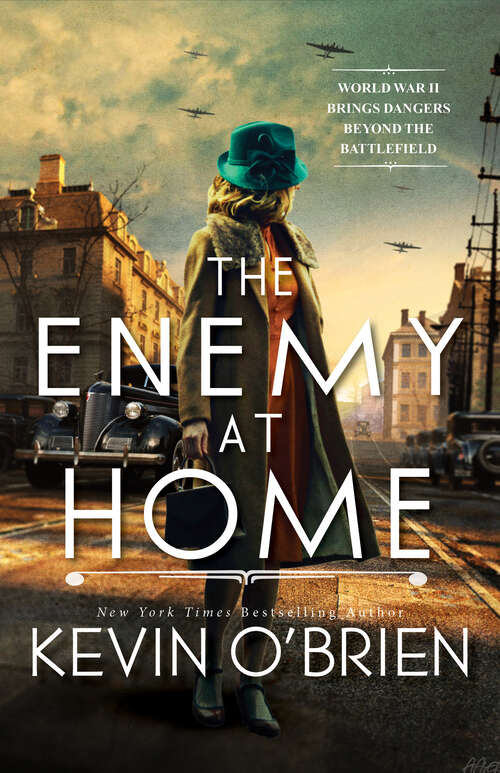 Book cover of The Enemy at Home: A Thrilling Historical Suspense Novel of a WWII Era Serial Killer