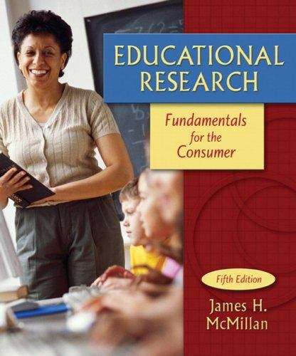 Book cover of Educational Research: Fundamentals for the Consumer (5th edition)