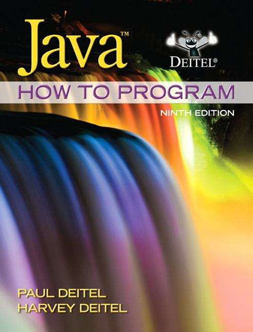 Java How to Program (Early Objects) (9th Edition)