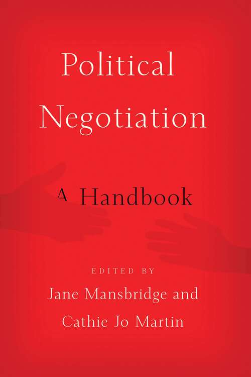 Book cover of Political Negotiation