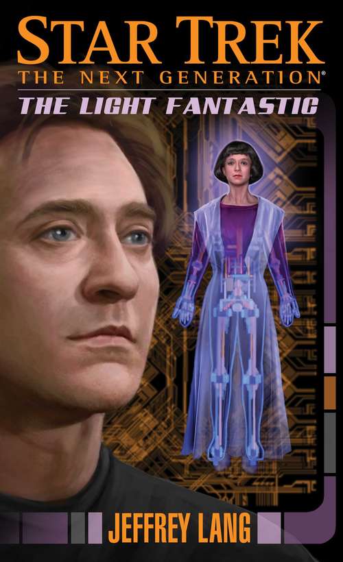 Book cover of Star Trek: The Next Generation: The Light Fantastic
