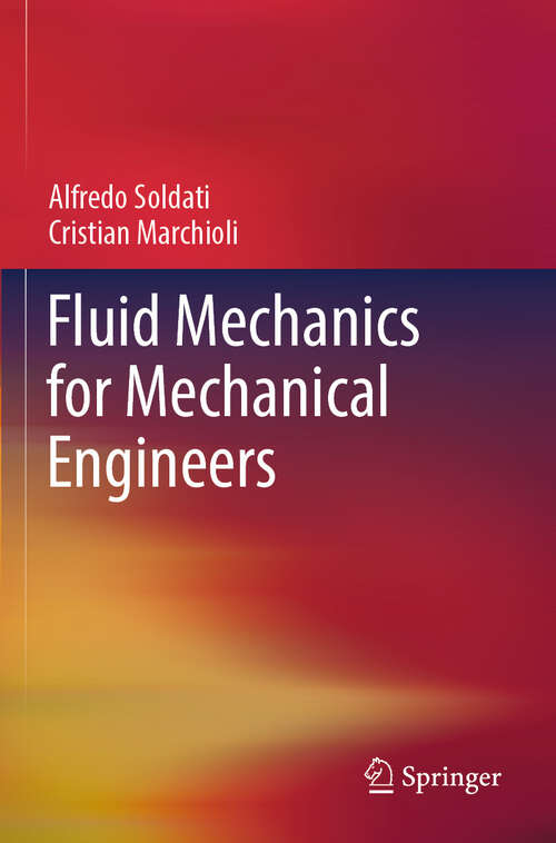 Book cover of Fluid Mechanics for Mechanical Engineers (2024)