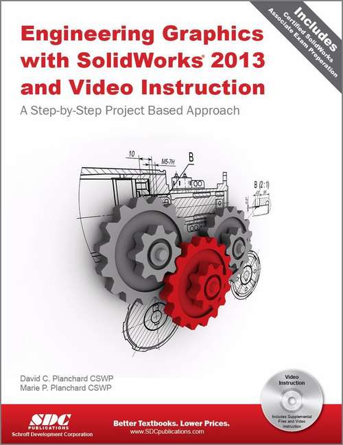 Book cover of Engineering Graphics with SolidWorks 2013