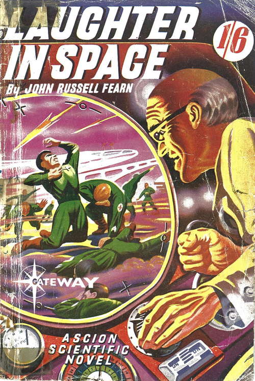 Book cover of Laughter in Space