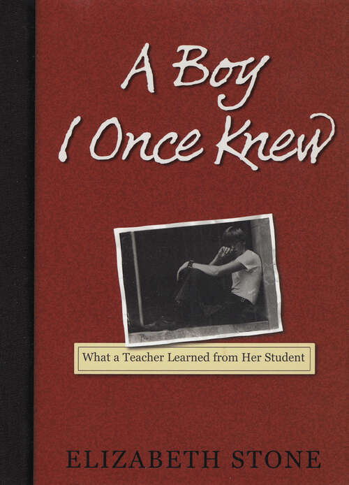 Book cover of A Boy I Once Knew: What a Teacher Learned from her Student