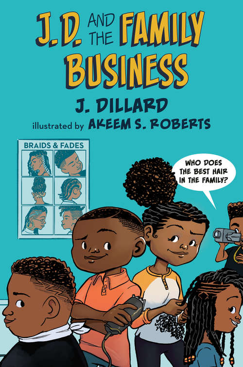 Book cover of J.D. and the Family Business (J.D. the Kid Barber #2)
