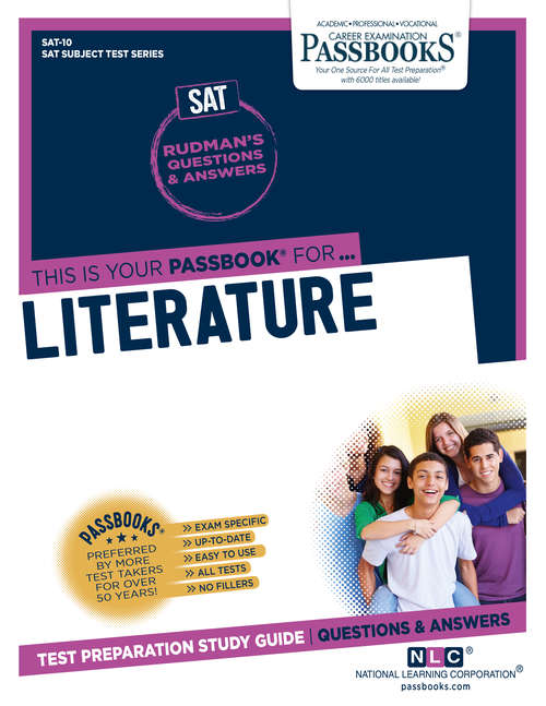 Book cover of LITERATURE: Passbooks Study Guide (College Board SAT Subject Test Series: Upft-14)
