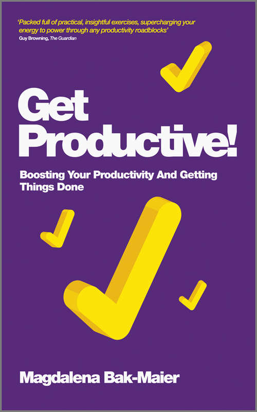Book cover of Get Productive!