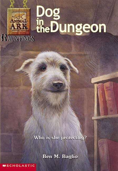 Book cover of Dog in the Dungeon (Animal Ark Hauntings #3)