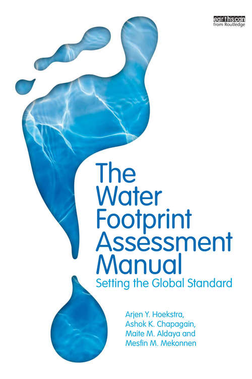 Cover image of The Water Footprint Assessment Manual