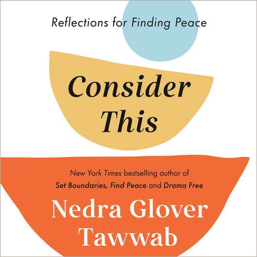 Book cover of Consider This: Reflections for Finding Peace