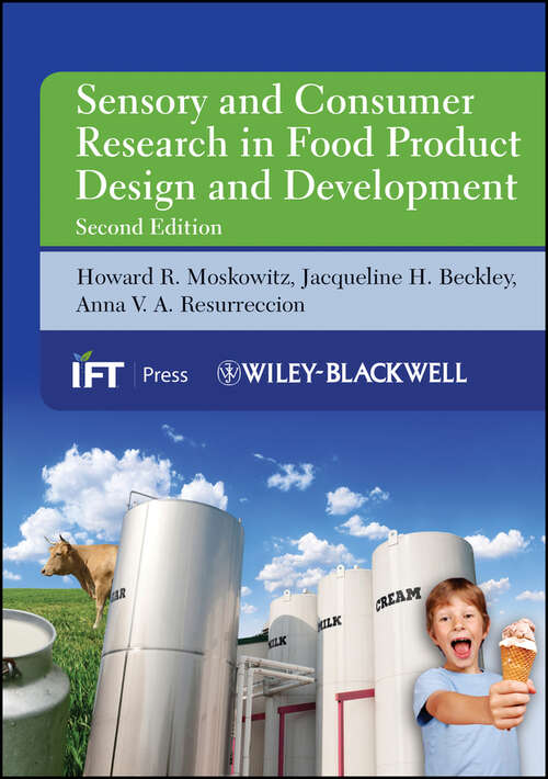 Book cover of Sensory and Consumer Research in Food Product Design and Development (2) (Institute of Food Technologists Series)