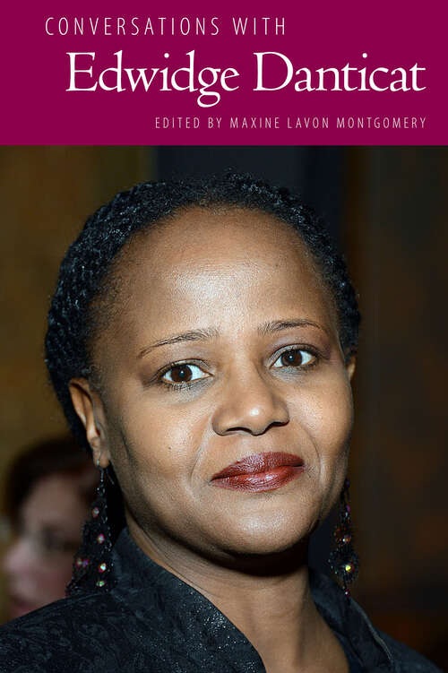 Book cover of Conversations with Edwidge Danticat (EPUB Single) (Literary Conversations Series)