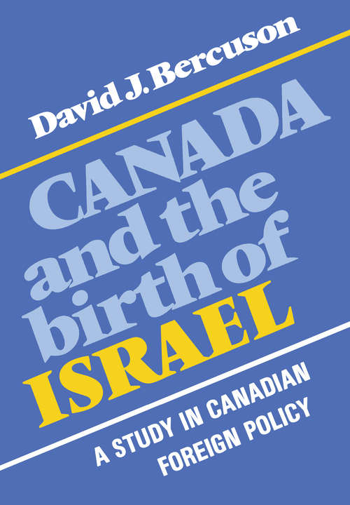 Canada and the Birth of Israel