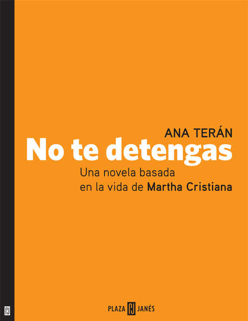 Book cover of No te detengas