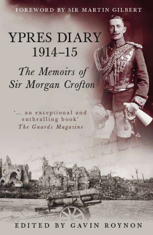 Book cover of Ypres Diary 1914-15: The Memoirs of Sir Morgan Crofton