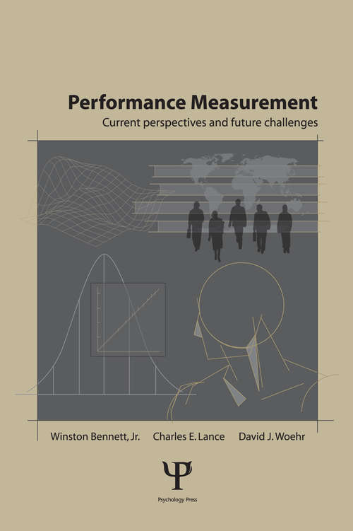 Performance Measurement: Current Perspectives and Future Challenges (Applied Psychology Series)