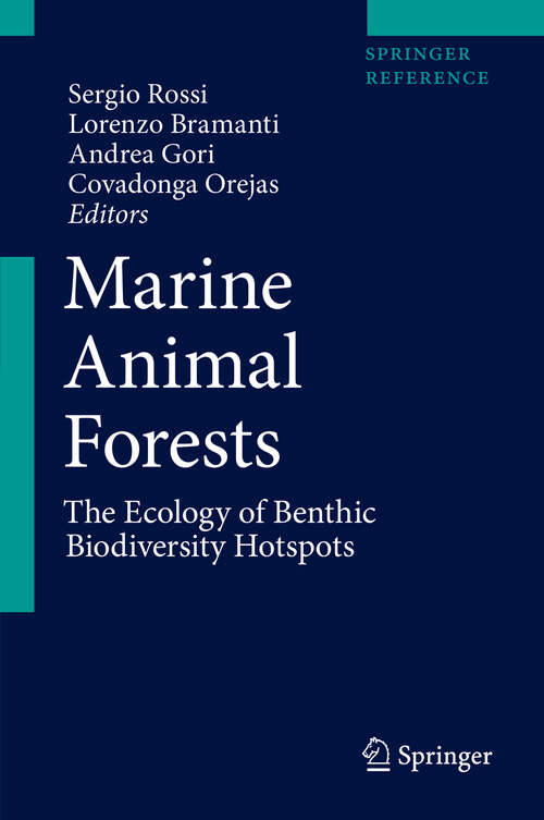 Book cover of Marine Animal Forests