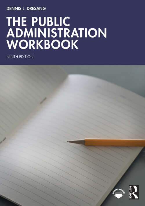 Book cover of The Public Administration Workbook (9)
