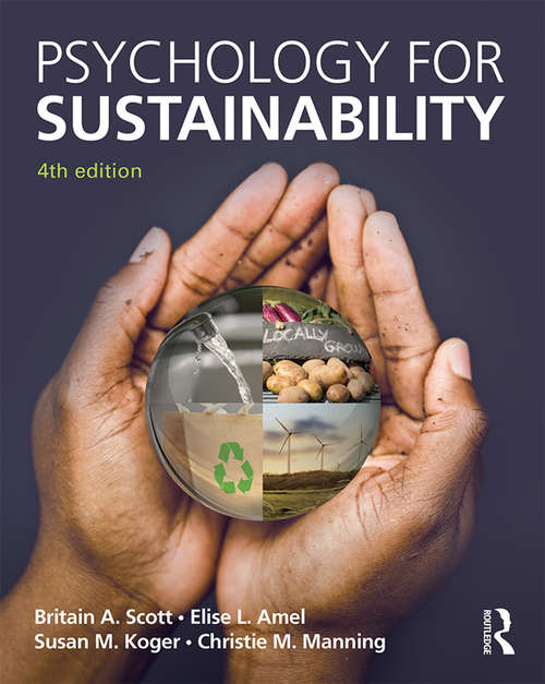 Psychology for Sustainability: 4th Edition