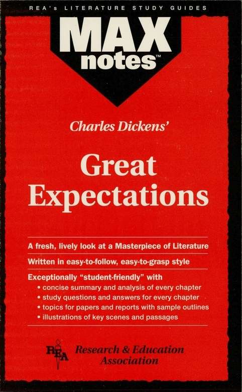 Book cover of Great Expectations (MAXNotes Literature Guides)