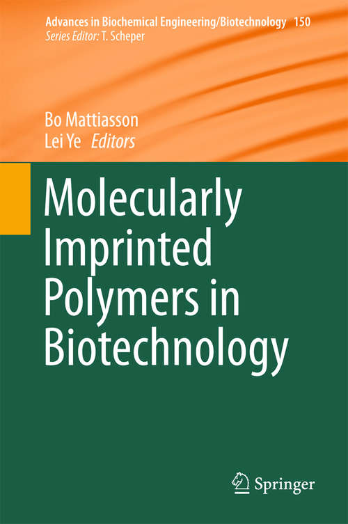 Book cover of Molecularly Imprinted Polymers in Biotechnology