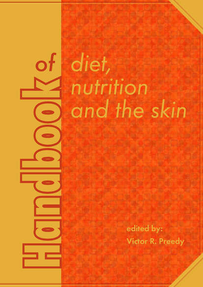 Book cover of Handbook of diet, nutrition and the skin