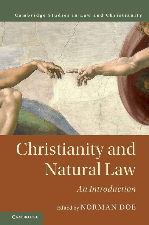 Book cover of Law and Christianity: An Introduction (Law and Christianity)