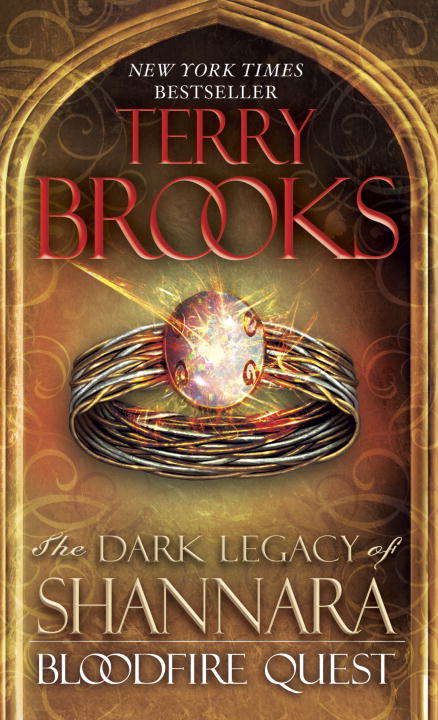 Book cover of Bloodfire Quest (Dark Legacy of Shannara #2)
