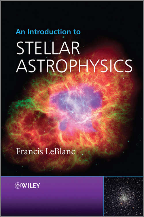 Book cover of An Introduction to Stellar Astrophysics
