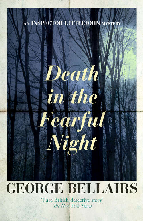 Book cover of Death in the Fearful Night (The Inspector Littlejohn Mysteries)