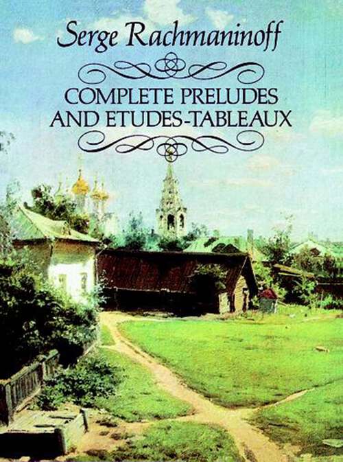 Book cover of Complete Preludes and Etudes-Tableaux (Dover Music For Piano Ser.)
