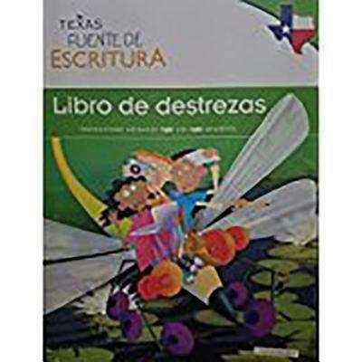 Book cover of Texas Fuente De Escritura, Libro de destrezas, Grado 4