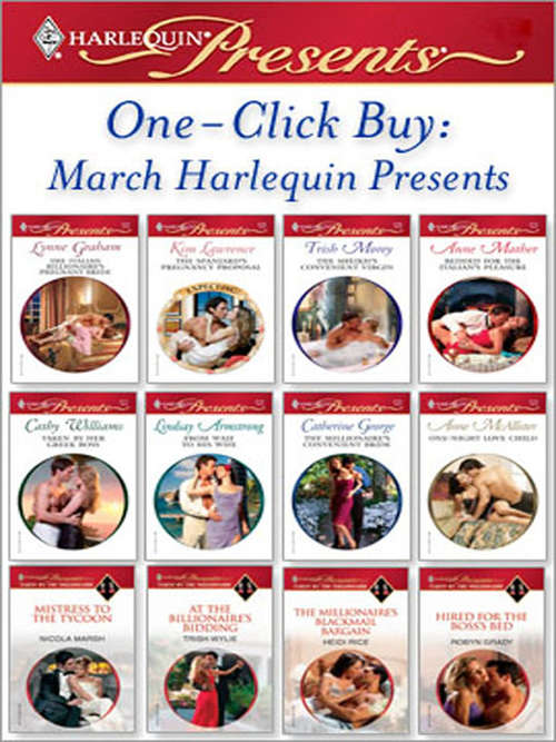 One-Click Buy: March Harlequin Presents