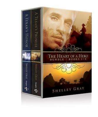 Book cover of The Heart of a Hero Bundle, A Texans Promise & Texans Honor - eBook [ePub]