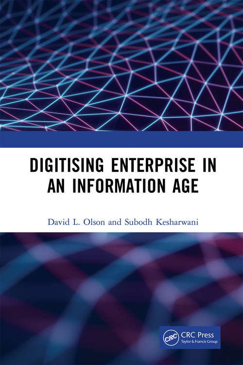 Book cover of Digitising Enterprise in an Information Age