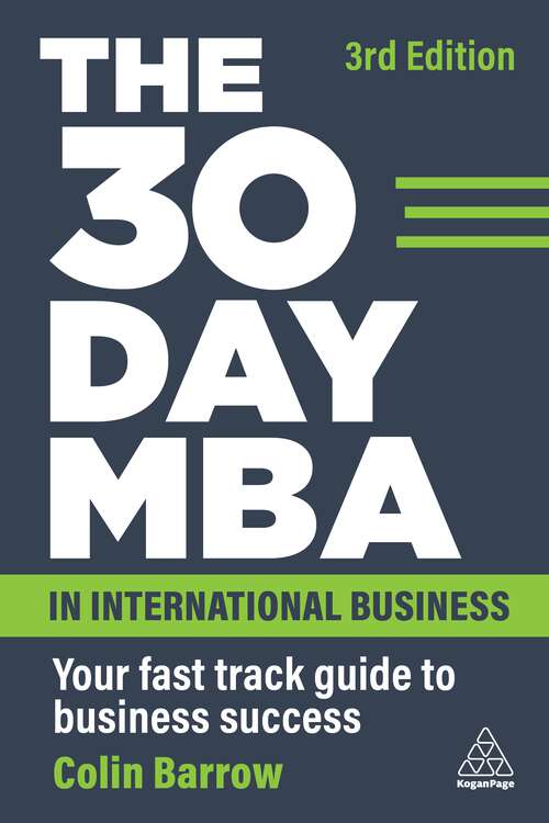 Book cover of The 30 Day MBA in International Business: Your Fast Track Guide to Business Success (3)