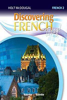 Book cover of Discovering French, Today!, French 2, Blanc