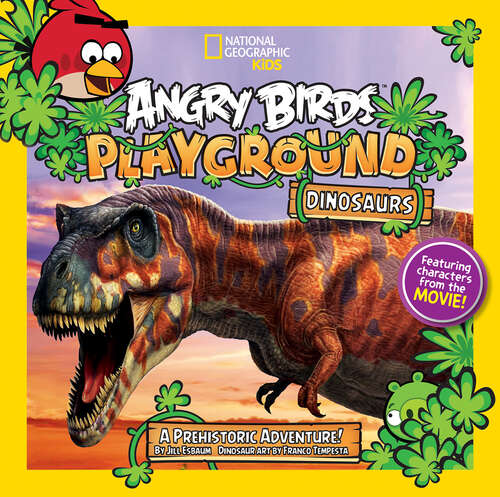 Book cover of Angry Birds Playground: A Prehistoric Adventure!