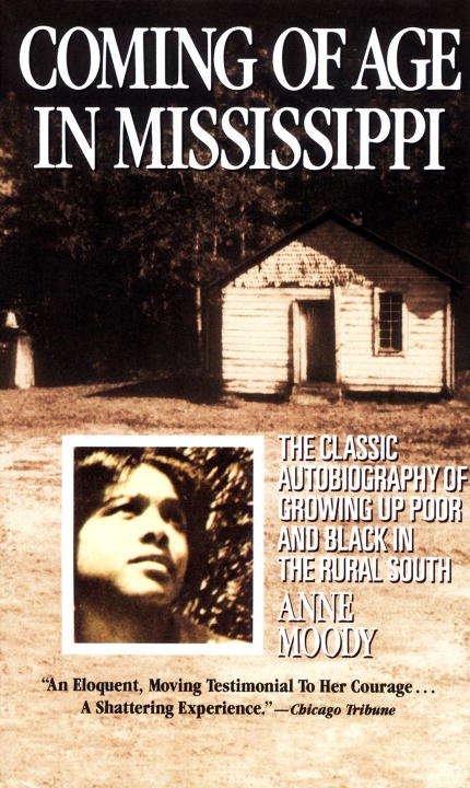 Book cover of Coming of Age in Mississippi: The Classic Autobiography of Growing Up Poor and Black in the Rural South (Sparknotes Literature Guide Series)