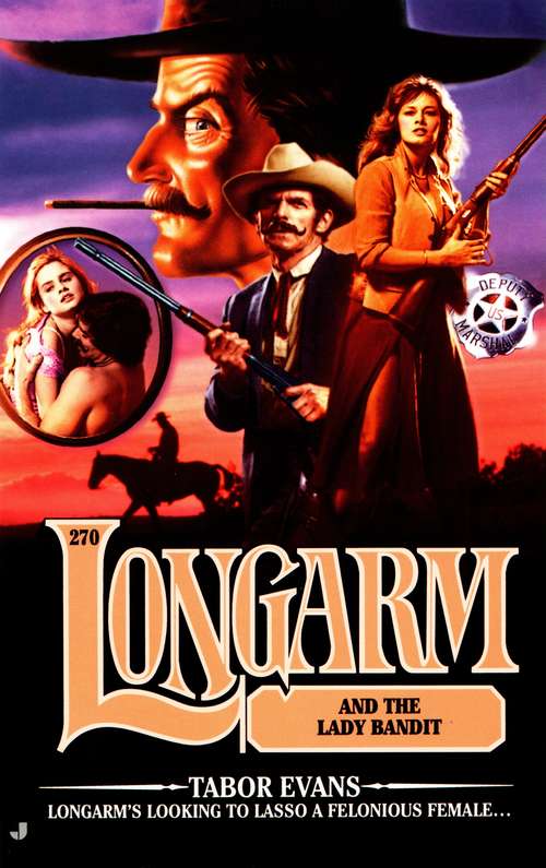 Book cover of Longarm and the Lady Bandit (Longarm #270)