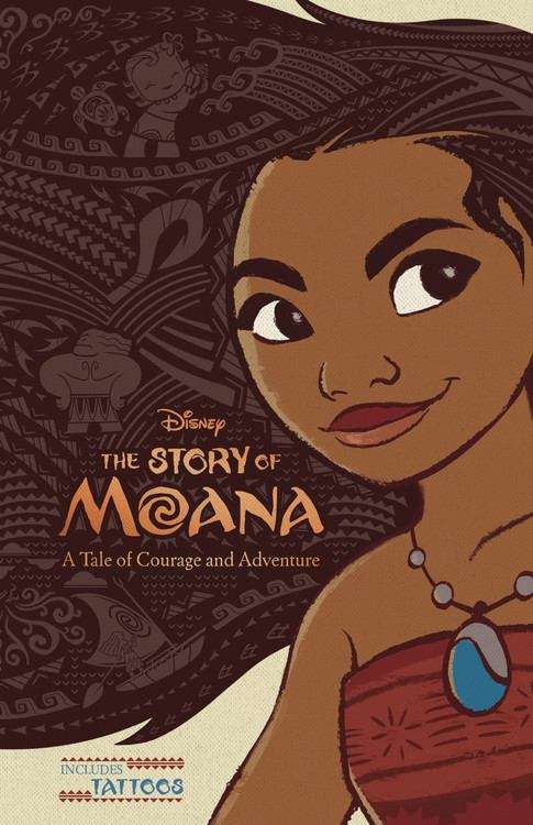 Book cover of The Story of Moana: A Tale of Courage and Adventure