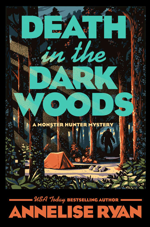 Book cover of Death in the Dark Woods (A Monster Hunter Mystery #2)