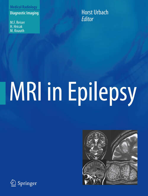 Book cover of MRI in Epilepsy