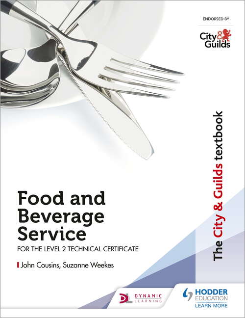 The City & Guilds Textbook: Food And Beverage Service Lvl 2 Techcert Epub