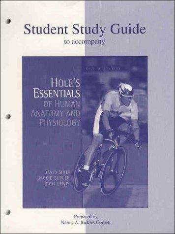 Book cover of Hole's Essentials of Human Anatomy and Physiology, Study Guide