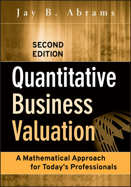 Book cover of Quantitative Business Valuation