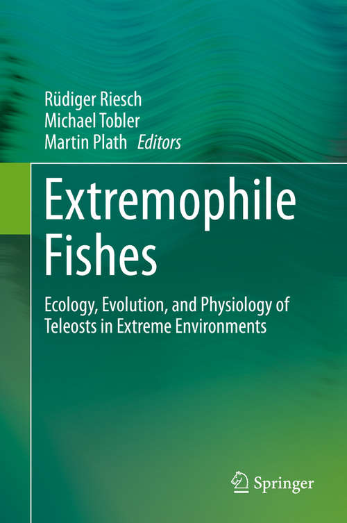 Book cover of Extremophile Fishes